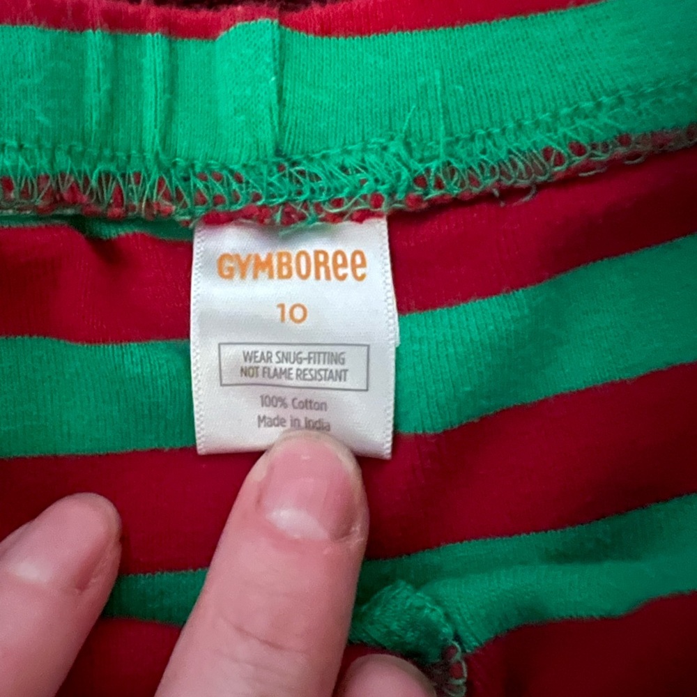 Gymboree Kids Christmas 🎄 Pajama Set Size 10! NWOT! - Picture 6 of 6